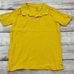Carter’s Mustard Boys Polo Size 4T